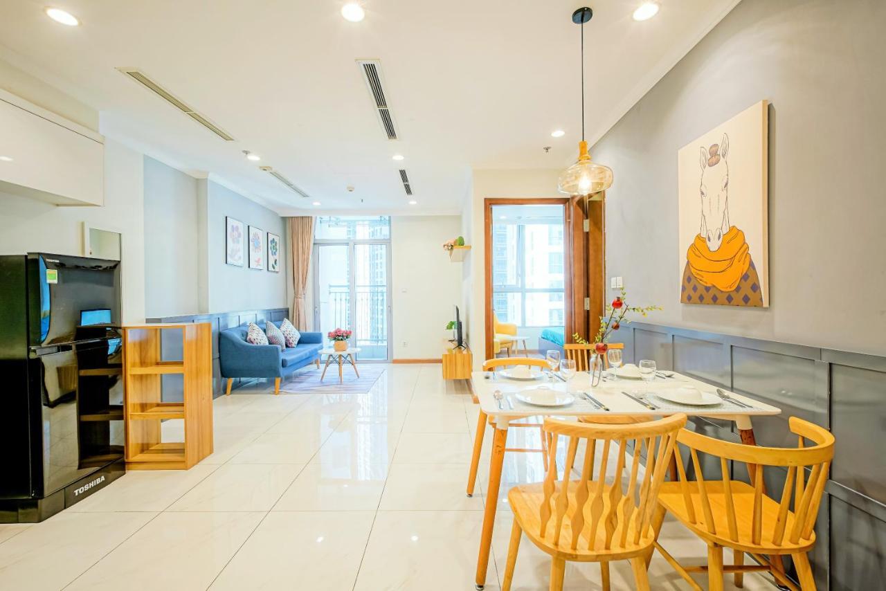 Mott Haven Apart - Vinhomes Central Park, Landmark 81 Area & Ice Rink Cidade de Ho Chi Minh Exterior foto