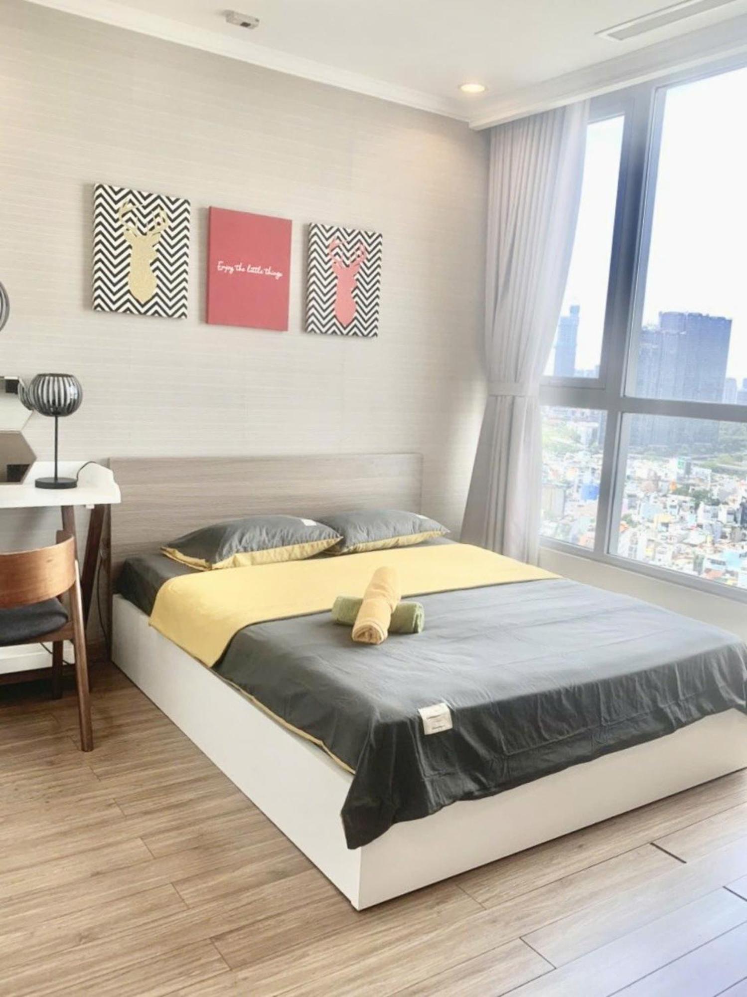 Mott Haven Apart - Vinhomes Central Park, Landmark 81 Area & Ice Rink Cidade de Ho Chi Minh Exterior foto